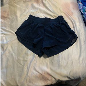 Navy Blue Lulu Lemon Shorts